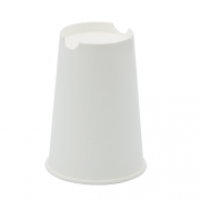 손전등 받침대용 종이컵 (바닥에 U자 홈을 파놓은 종이컵)