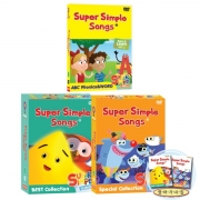(DVD) 슈퍼심플송 SUPER SIMPLE SONG ABC Phonics&WORD+베스트+스페셜Collection DVD 32종전체세트