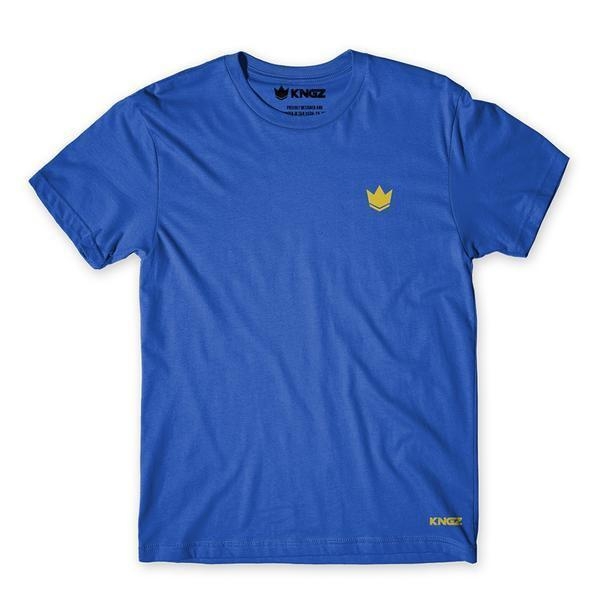 킹즈 CROWN 티셔츠 - 블루