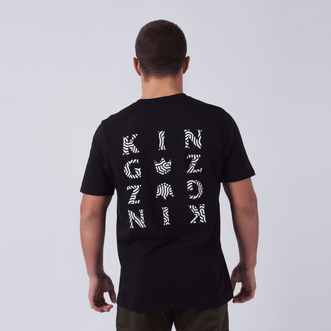 킹즈 리플 티셔츠 - 블랙