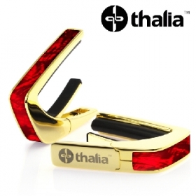 탈리아 카포 Thalia Capos G200-RW (Capo with Red Angelwing Inlay / 24k Gold)통기타 일렉기타 클래식 기타 모두 사용 가능!