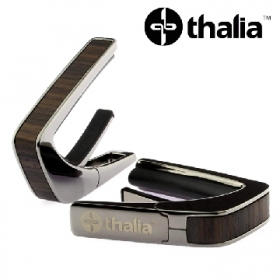 탈리아 카포 Thalia Capos B200-IR(Capo with Indian Rosewood Inlay / Black Chrome)통기타 일렉기타 클래식 기타 모두 사용 가능!