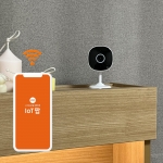IoT팝 스마트 고화질 홈카메라 베이비캠 가정용 아기 홈CCTV 와이파이 IP카메라