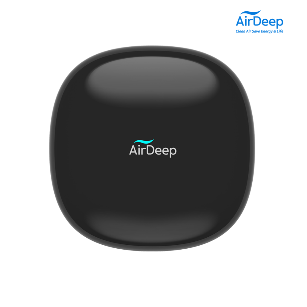 에어딥 Q 지능형 스마트 에어컨 제어기 - AI 원격제어 냉난방기 온습도 AirDeep