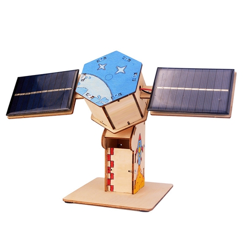 DIY 태양광 인공 위성 만들기 - 우주 과학 실습 키트 지구 환경 쏠라셀 판 발전 교구