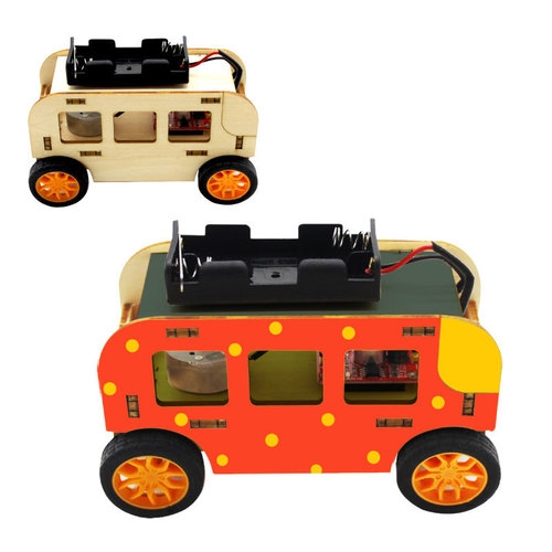 DIY 소리 감지 센서 자동차 만들기 - 초등 학습 키트 방과후 수업 교육 교구재