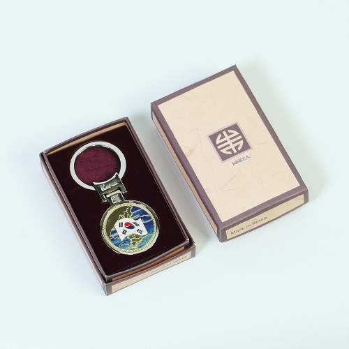 한국전통 금장 열쇠고리 키링 기념품