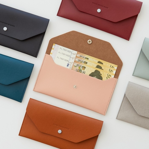 퍼니메이드 지갑형 가죽 용돈봉투새뱃돈 지갑 상품권 선물 봉투